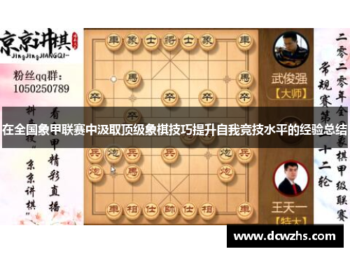 在全国象甲联赛中汲取顶级象棋技巧提升自我竞技水平的经验总结