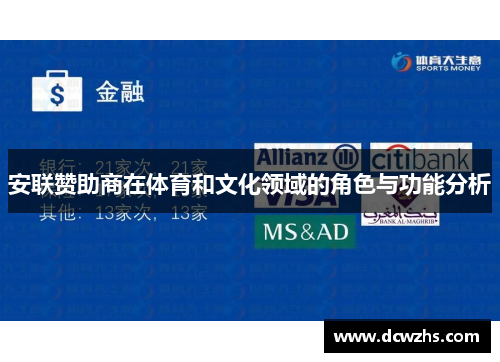 安联赞助商在体育和文化领域的角色与功能分析 安联赞助商在体育和文化领域的角色与功能分析